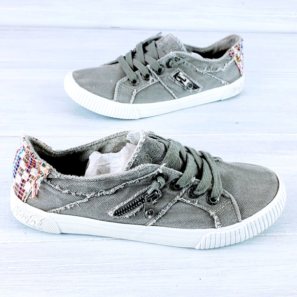 blowfish fruit sneakers leopard